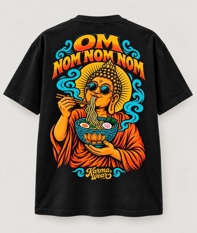 OM NOM NOM NOM – T-Shirt [KarmaWare]