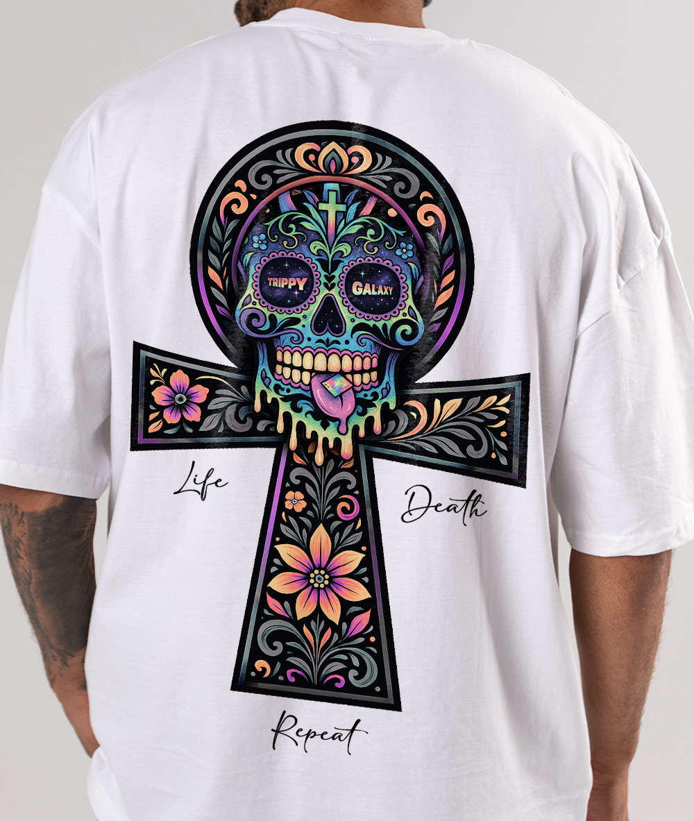 Muerte Eterna - T-Shirt [Trippy Galaxy] – Bild 3