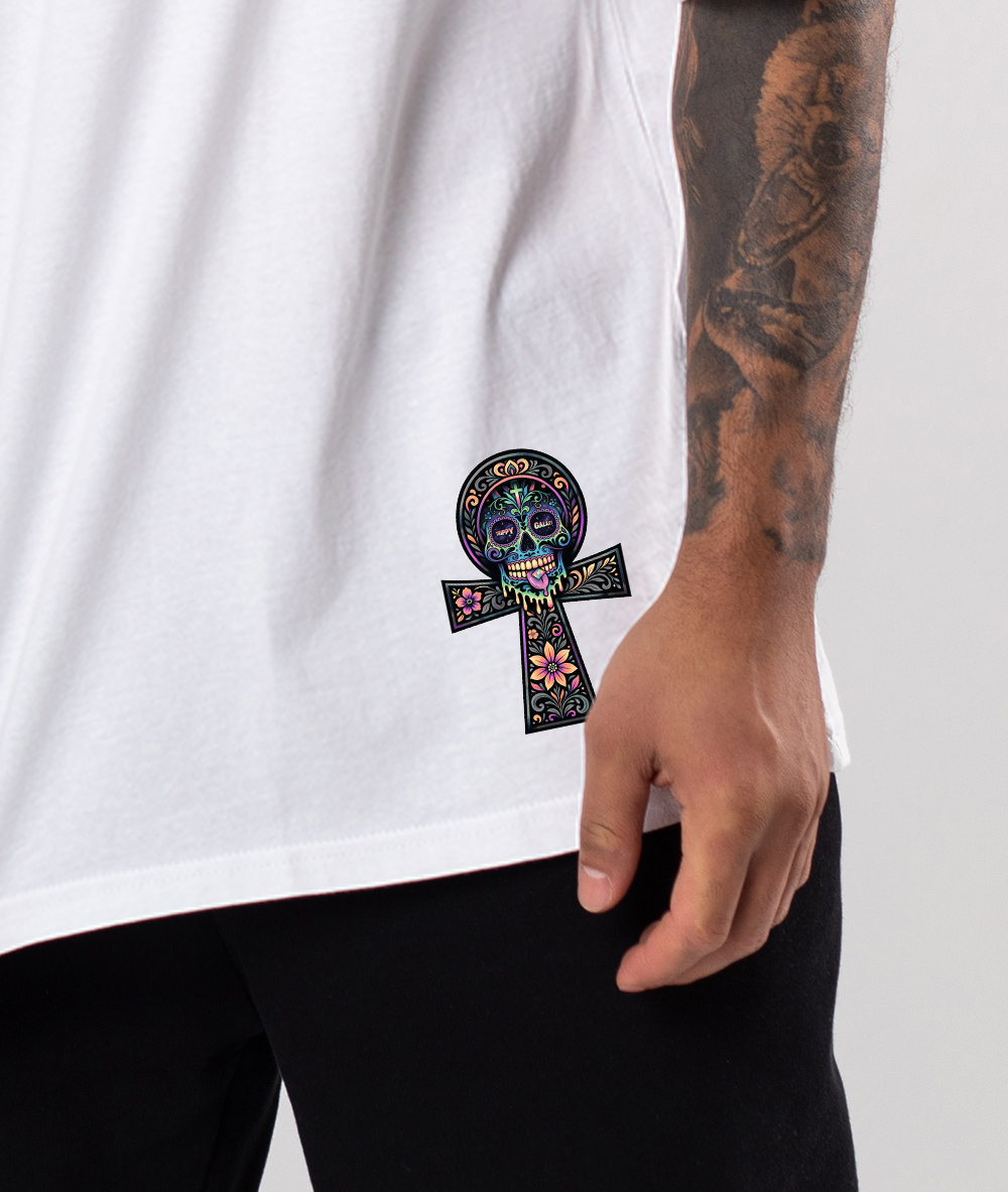 Muerte Eterna - T-Shirt [Trippy Galaxy] – Bild 2